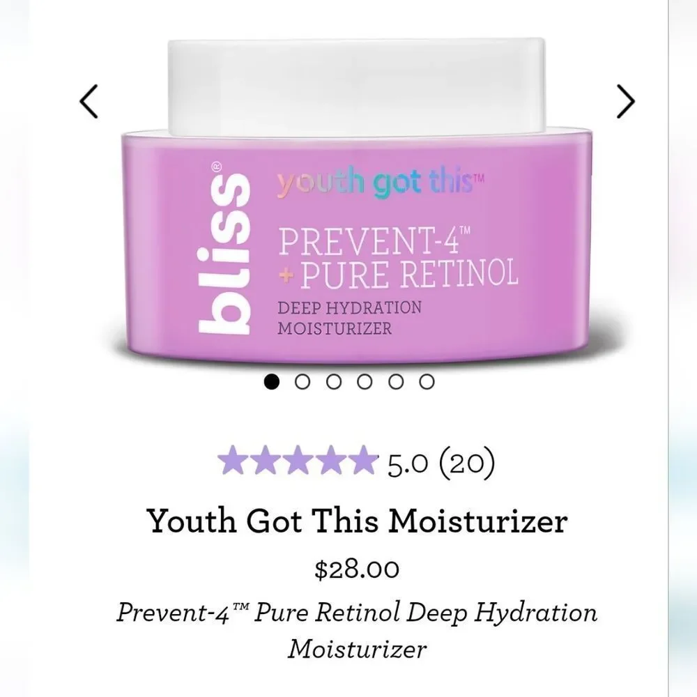 NEW Bliss Skincare Full Size Product Bundle Clear Genius‎ Mighty Biome Prevent 4